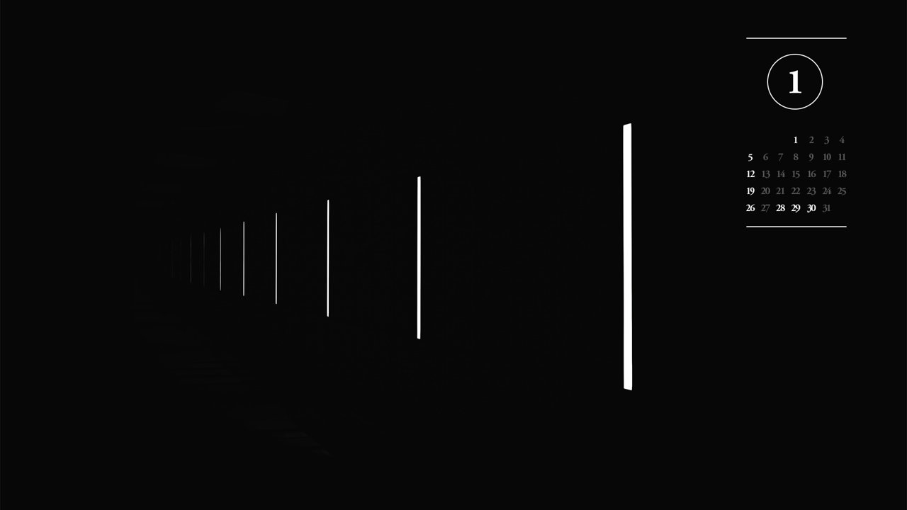 11 수직 조명 A - 2025년1월 노트북배경화면