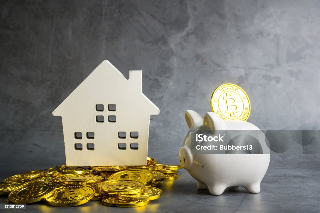 부동산과 비트코인 사진