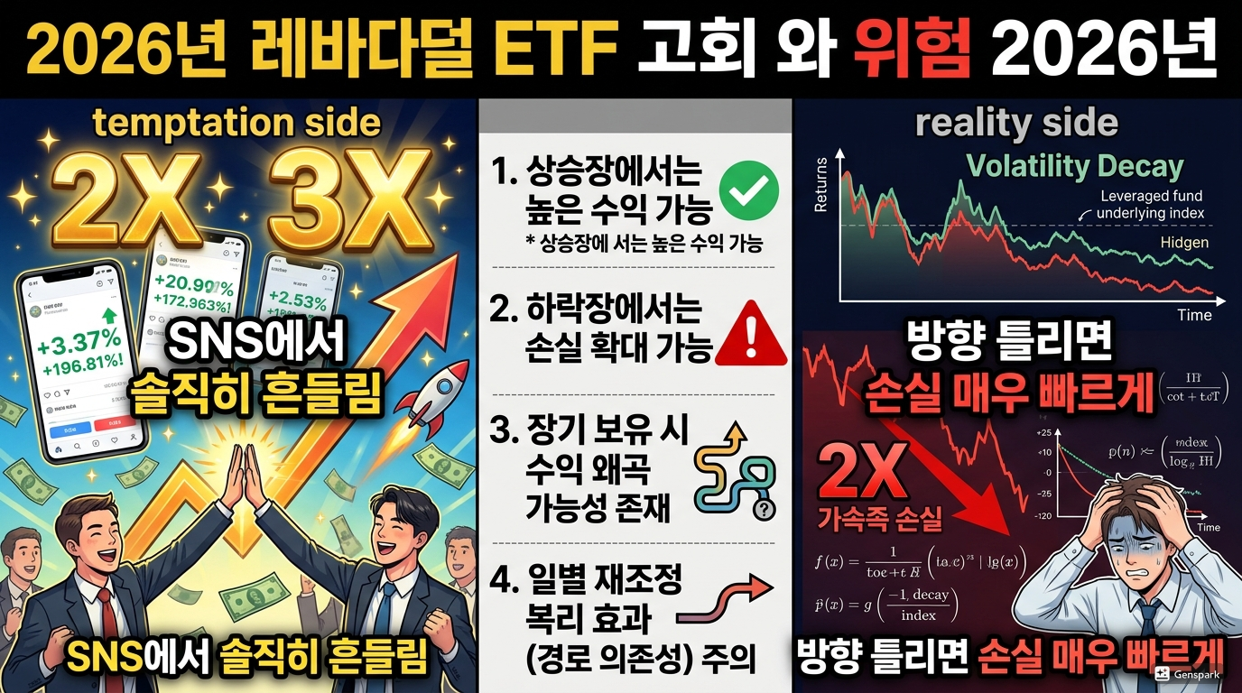 레버리지 ETF 기회와 리스크