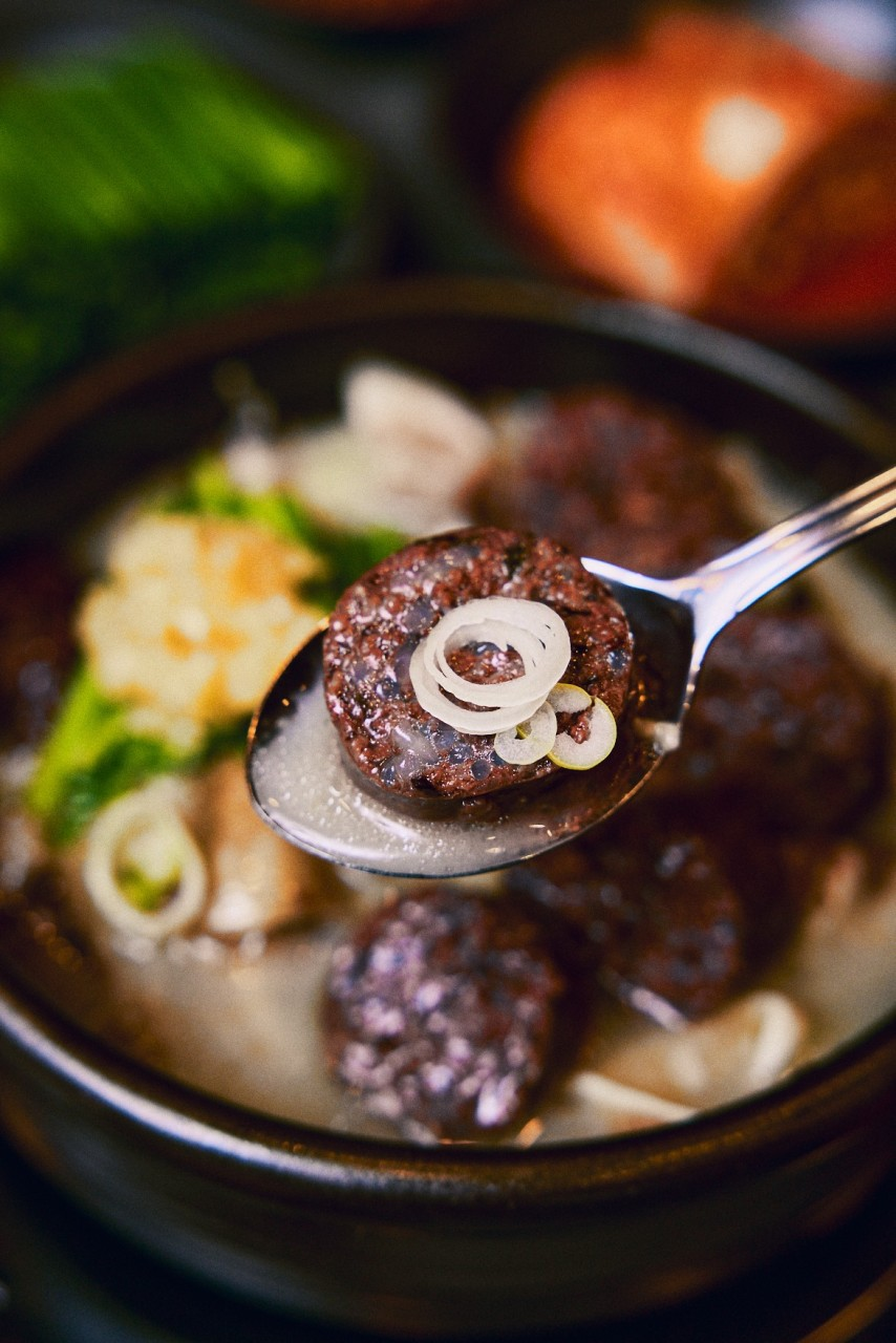 압록순대국