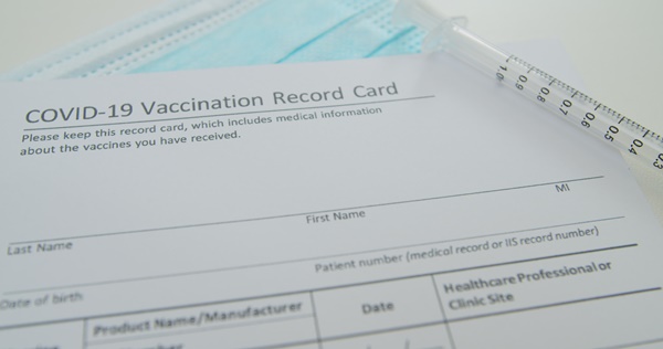 코로나백신 접종증명서