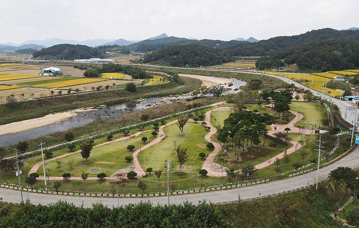 전라북도 순창군 유등힐링파크골프장 소개
