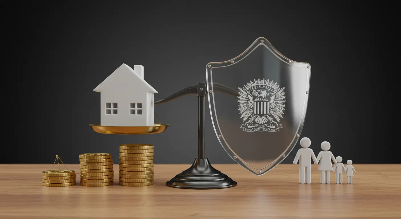 집값이 연금 총액보다 낮아도 자녀에게 빚이 상속되지 않는 주택연금의 국가 보증 시스템