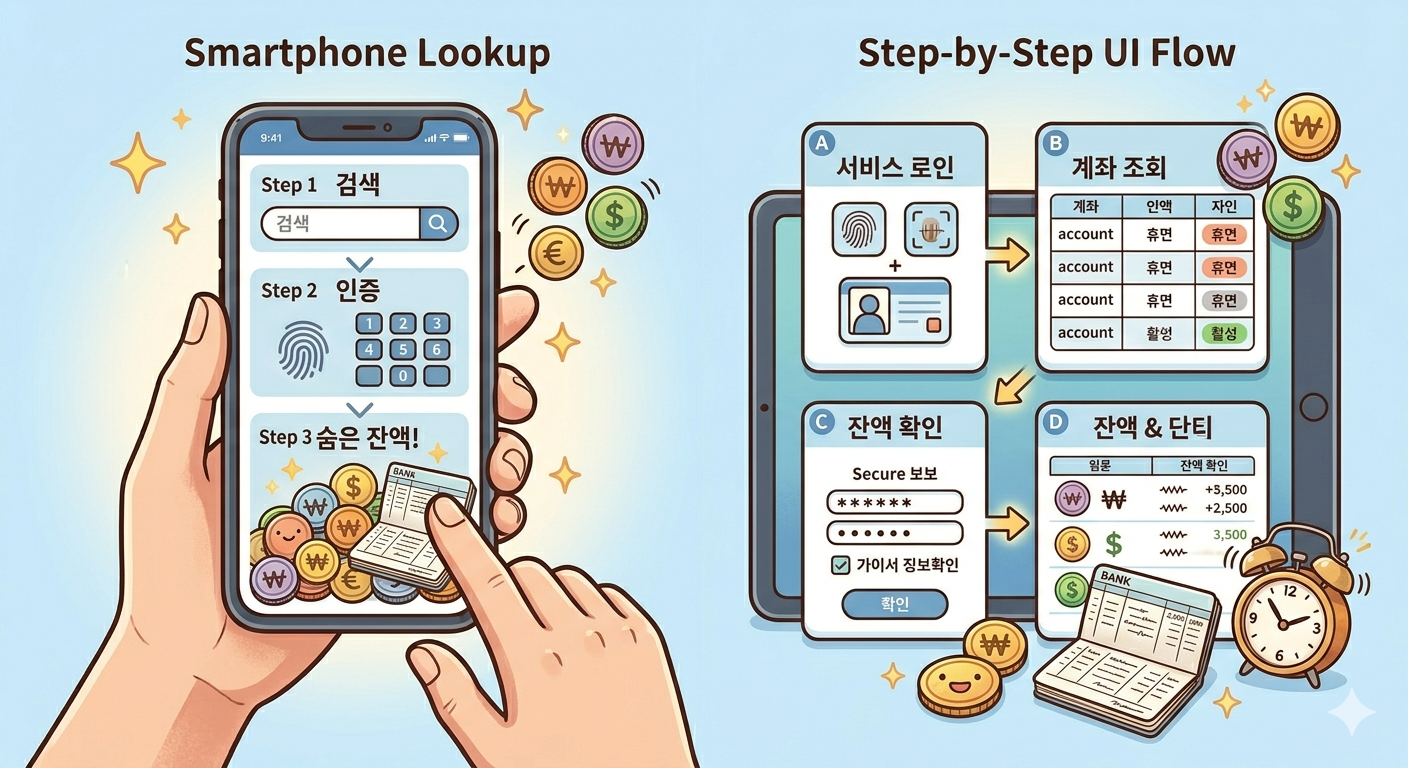 현금으로 바로 입금