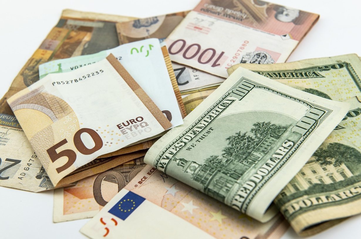 달러, 유로