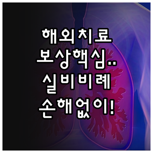 현대해상 해외 의료실비 보상 범위와 ..