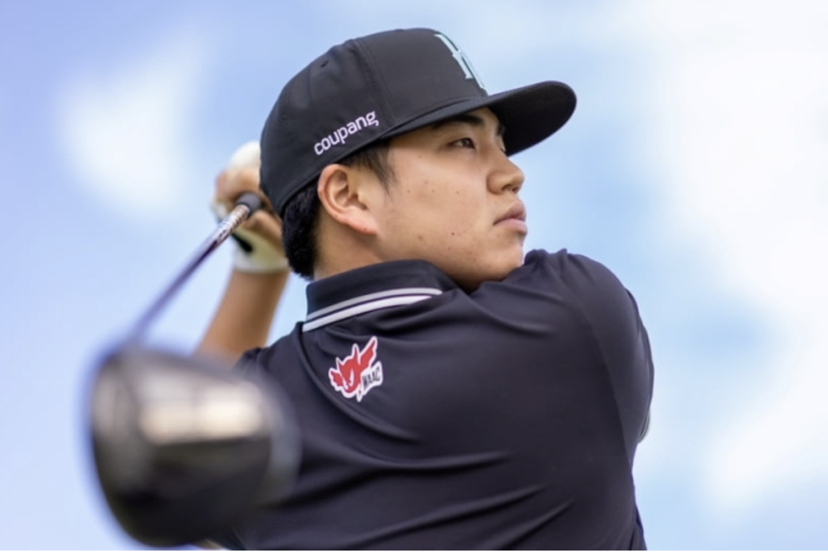 한국선수 최초로 LIV골프에 진출한 장유빈