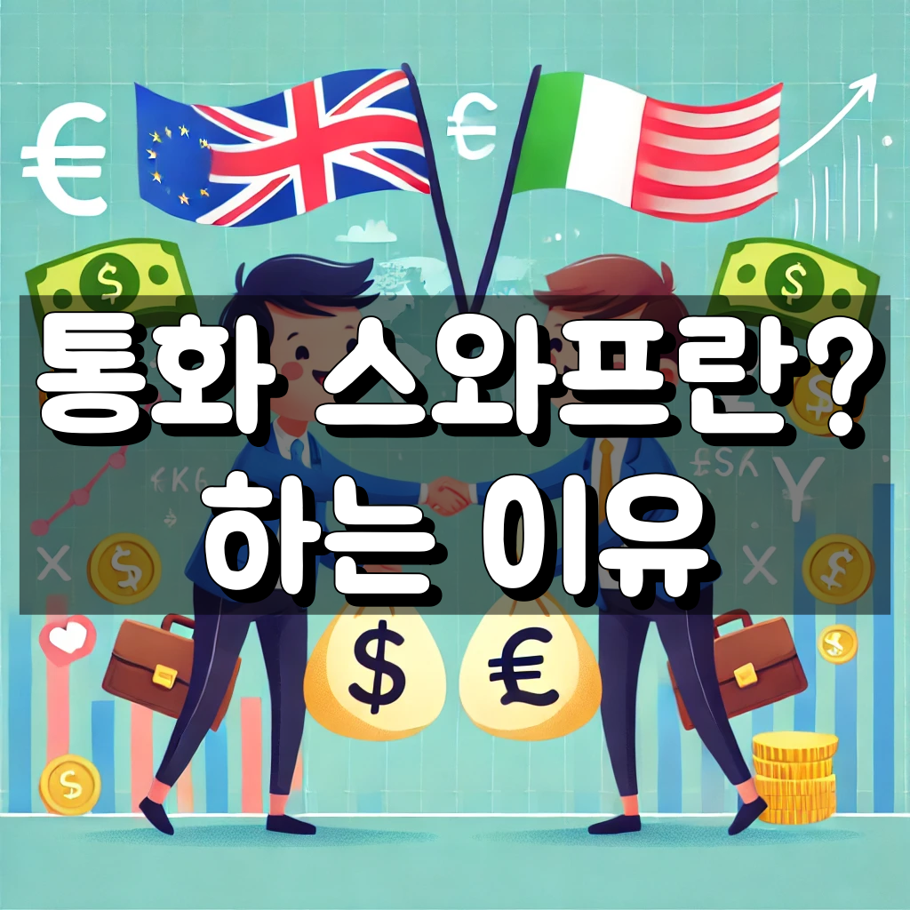 통화 스와프란? 뜻과 하는 이유