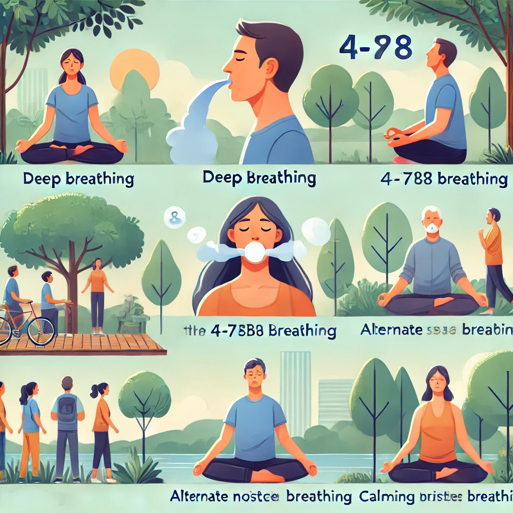 스트레스 해소를 위한 효과적인 호흡 기법