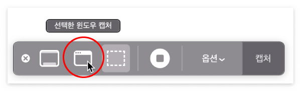맥북_선택한윈도우_캡처방법