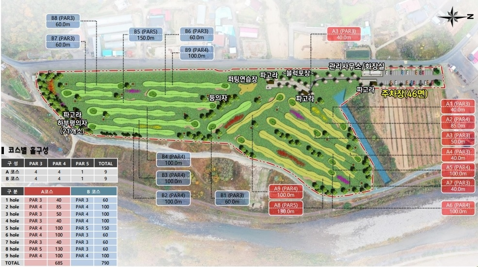 고성군 파크골프장