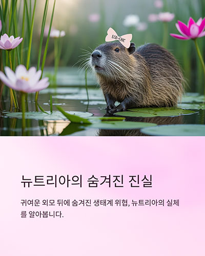 뉴트리아는 정말로 외래종인가요