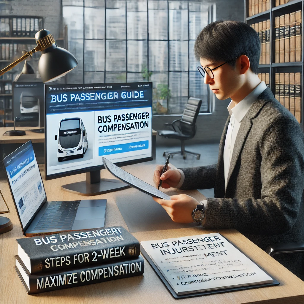 교통사고 2주 합의금, 버스 승객의 경우 이렇게 받는다