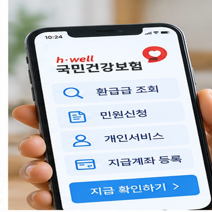 의료비 환급금 조회 방법