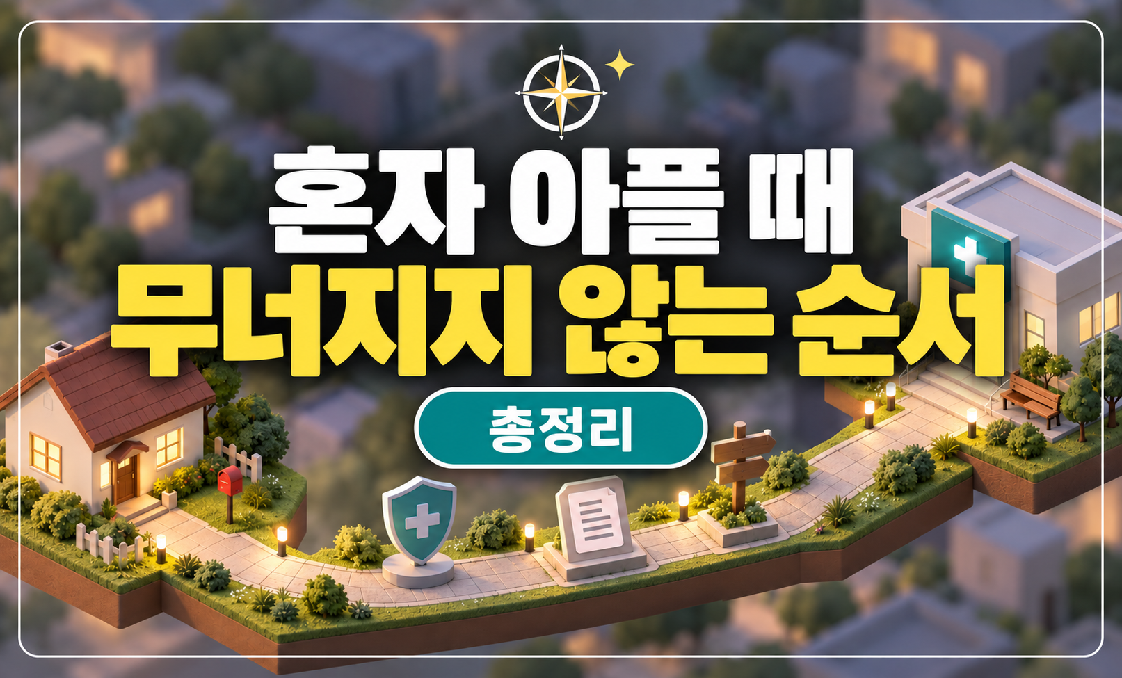 혼자 아플 때 길잡이