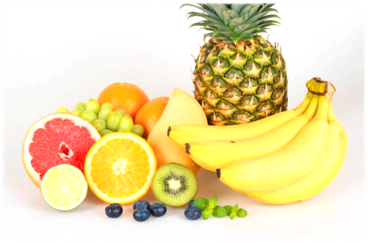 오렌지 자몽 파인애플