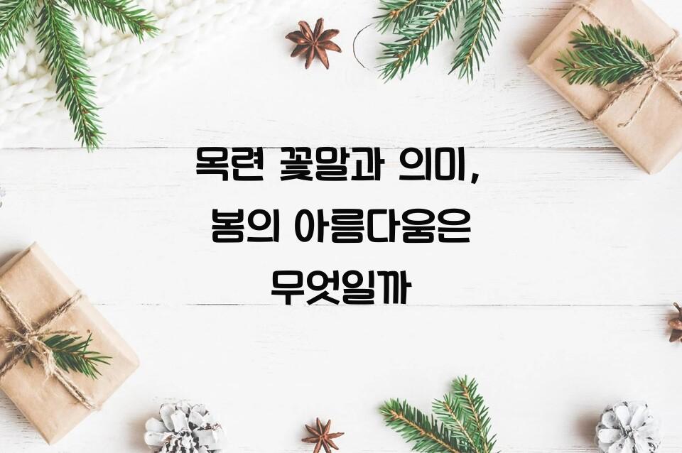 목련
