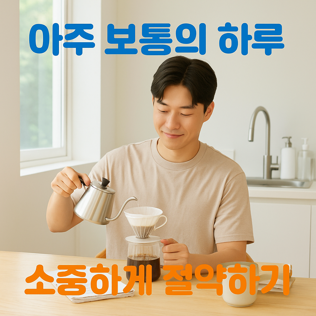 2025 아보하 절약법, 평범한 하루로 월 30만원 아끼기