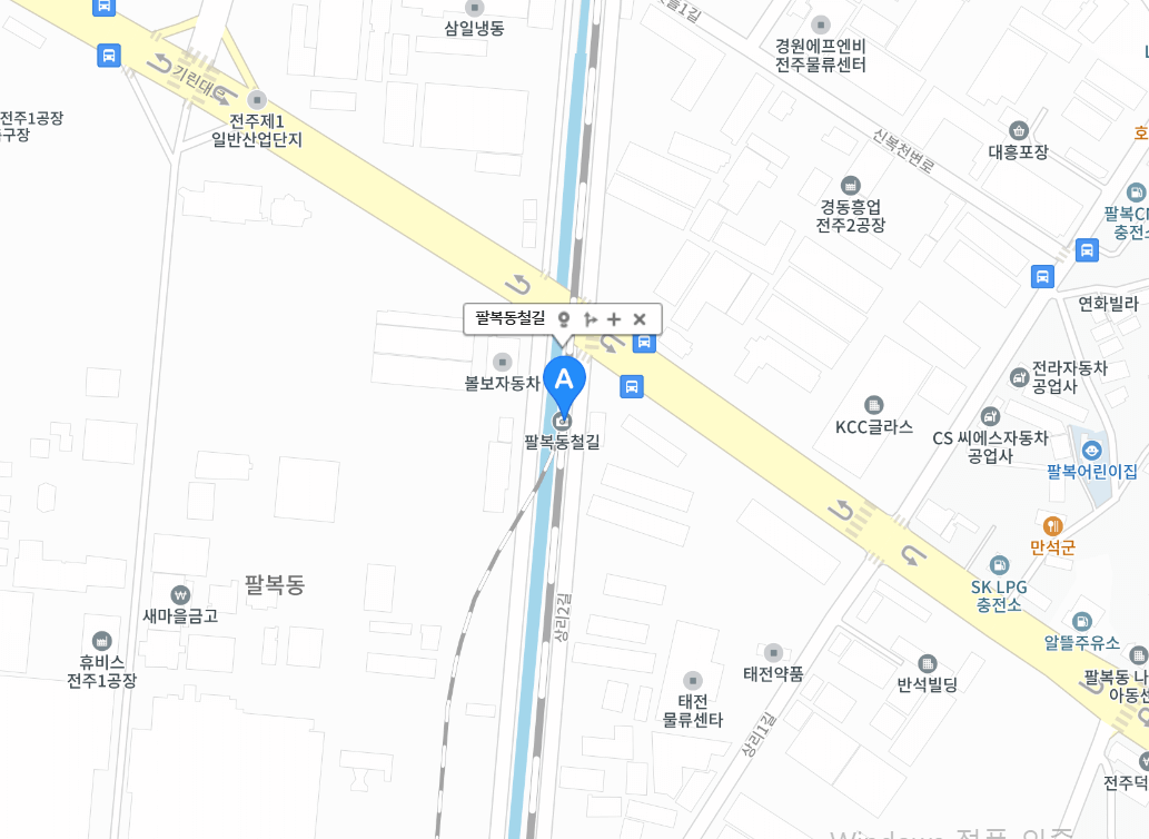 전주 팔복동 이팝나무 철길 소개 & 개방 일정