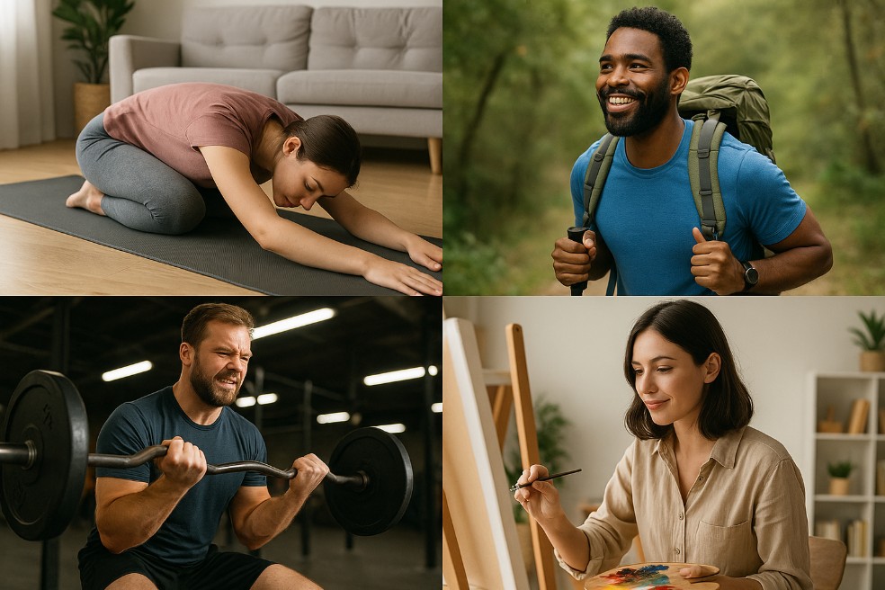 스트레스 해소에 좋은 운동과 활동 추천 관련 사진