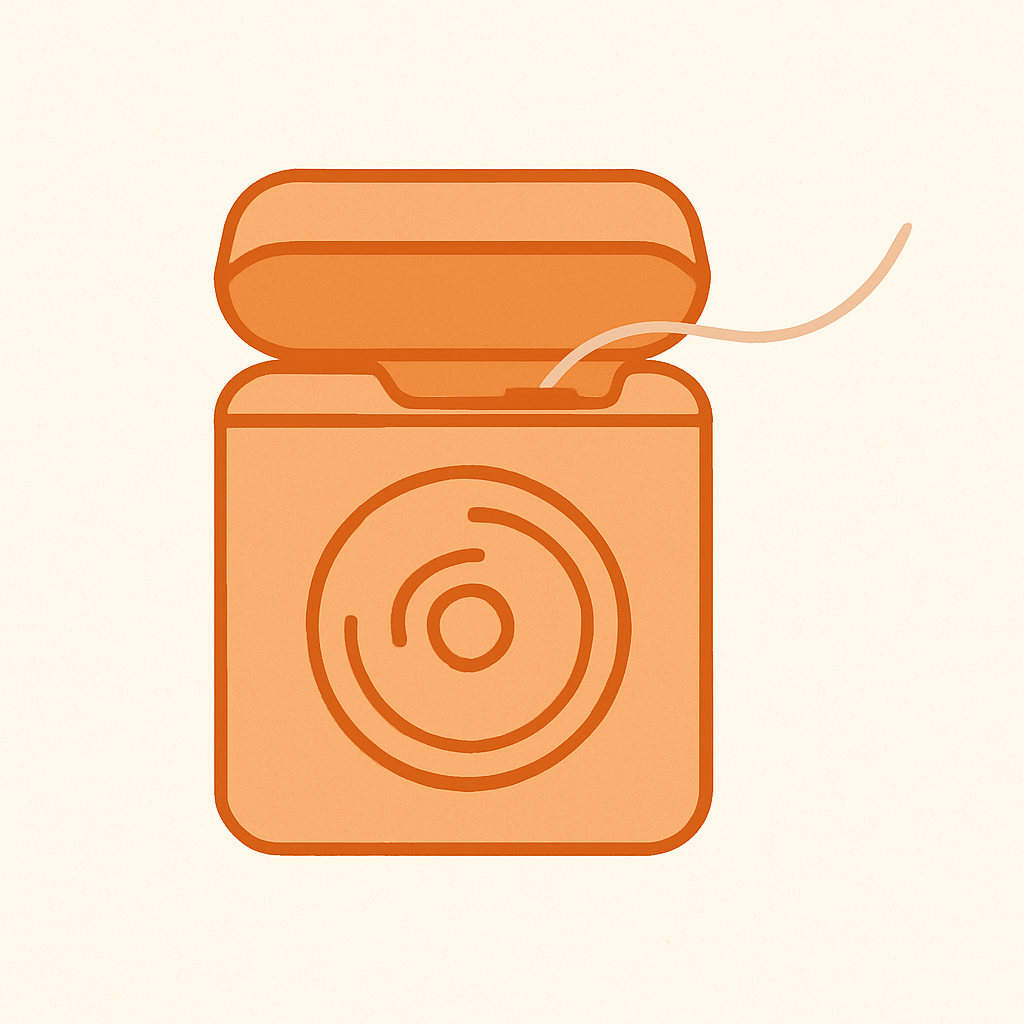 치간칫솔 크기별 사이즈 표기 이미지