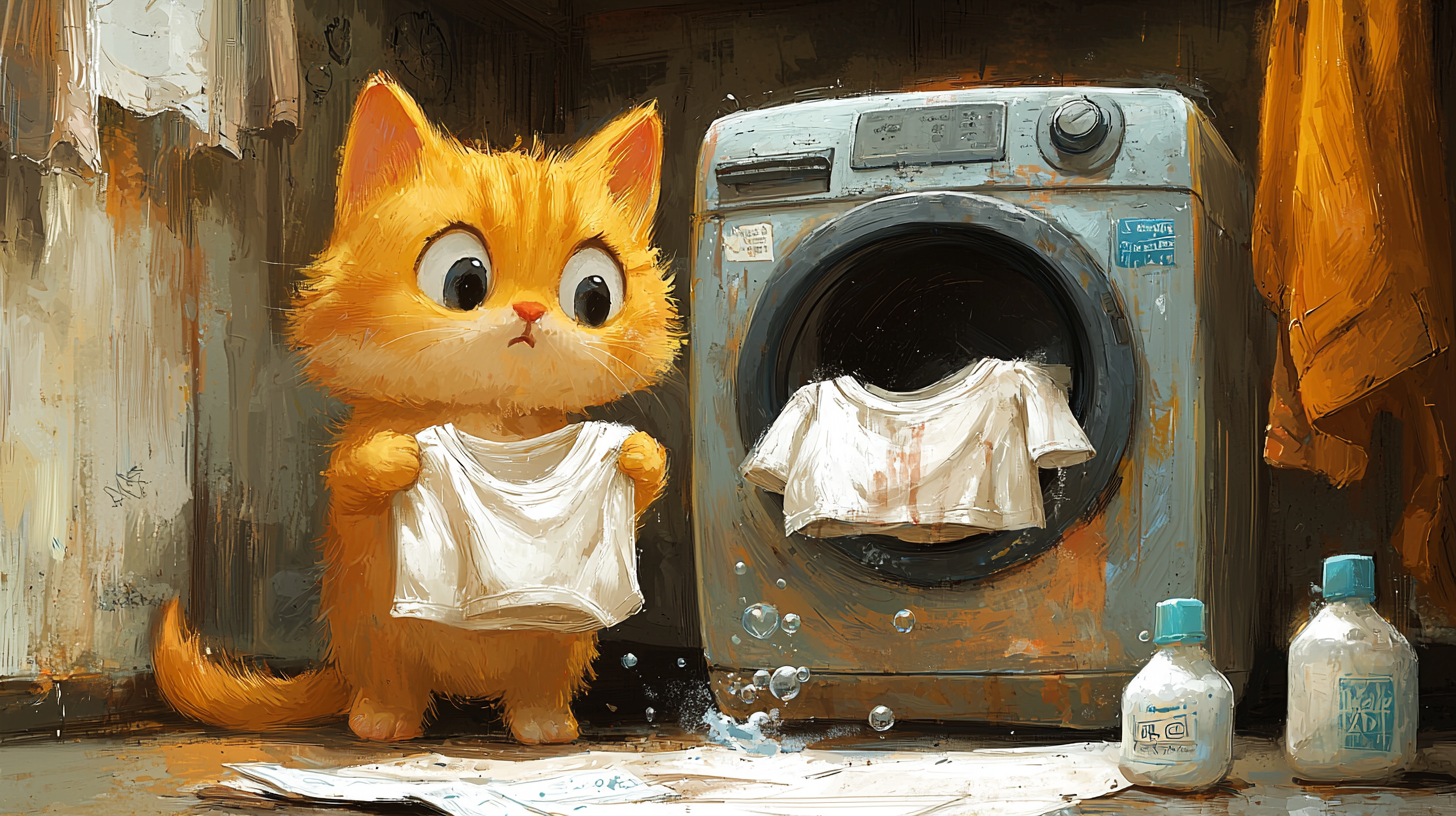 옷 얼룩 제거 방법