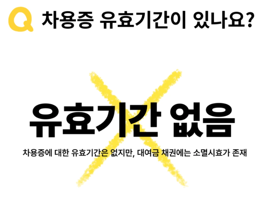 차용증 법적효력