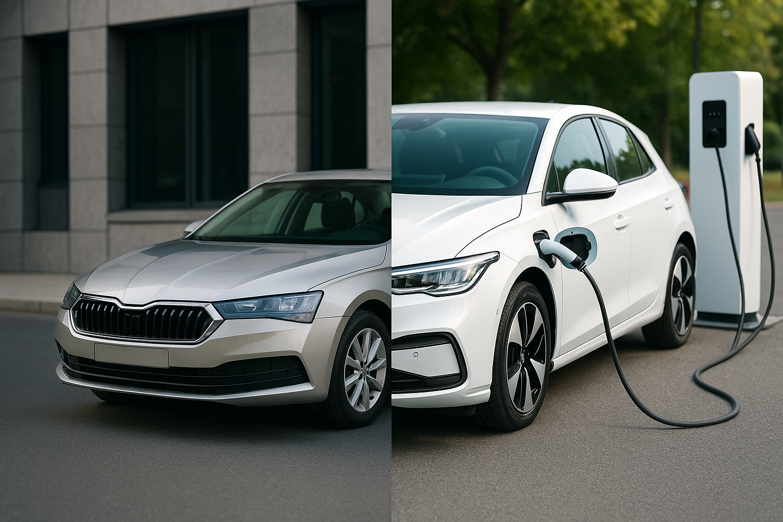 내연기관차, 전기차