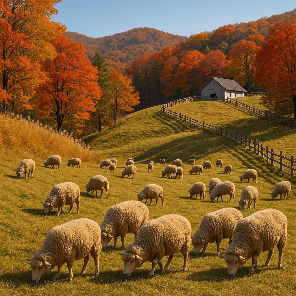 9월 강원 평창 대관령 양떼목장에서 즐기는 가을 여행의 여유
