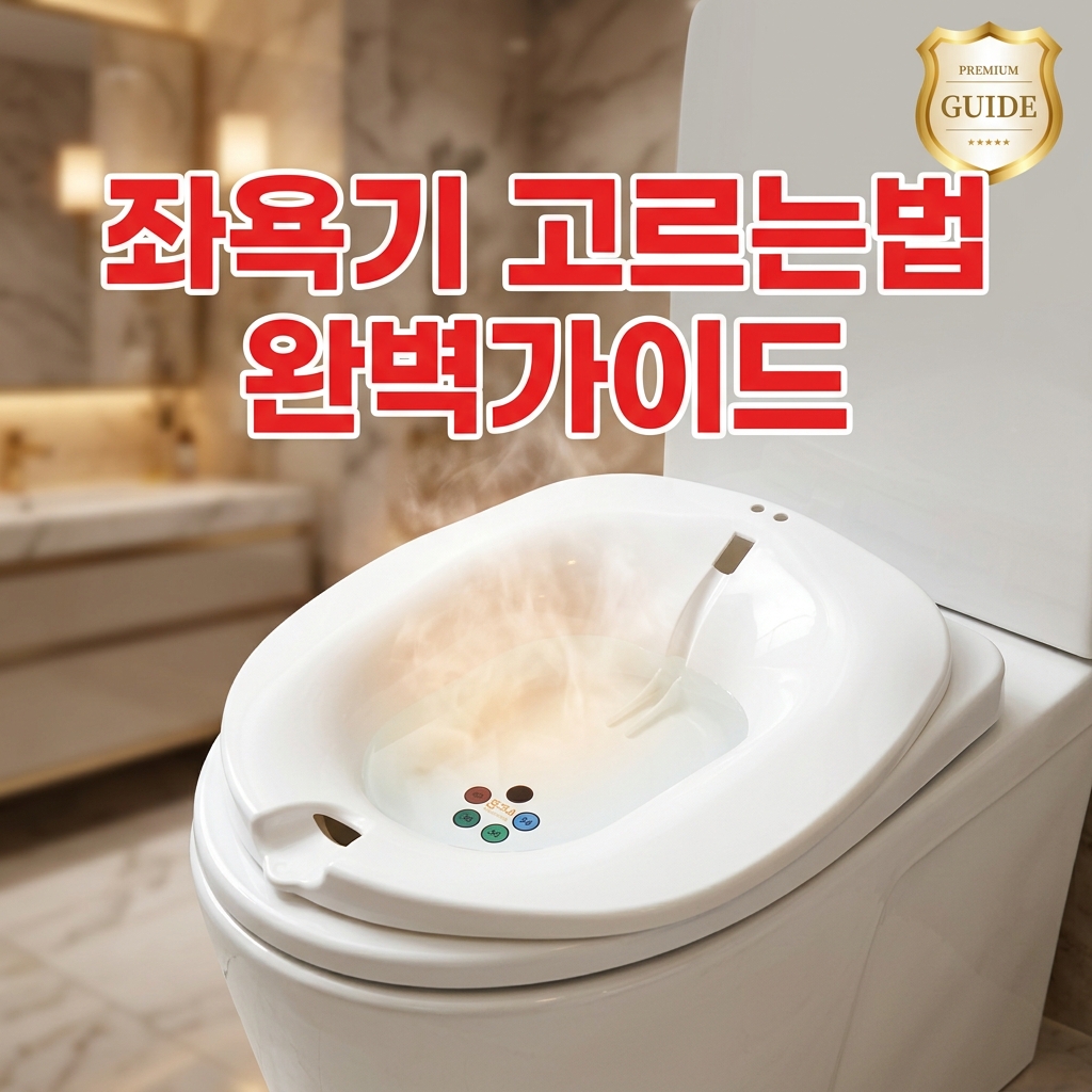 좌욕기 고르는법 종류 비교