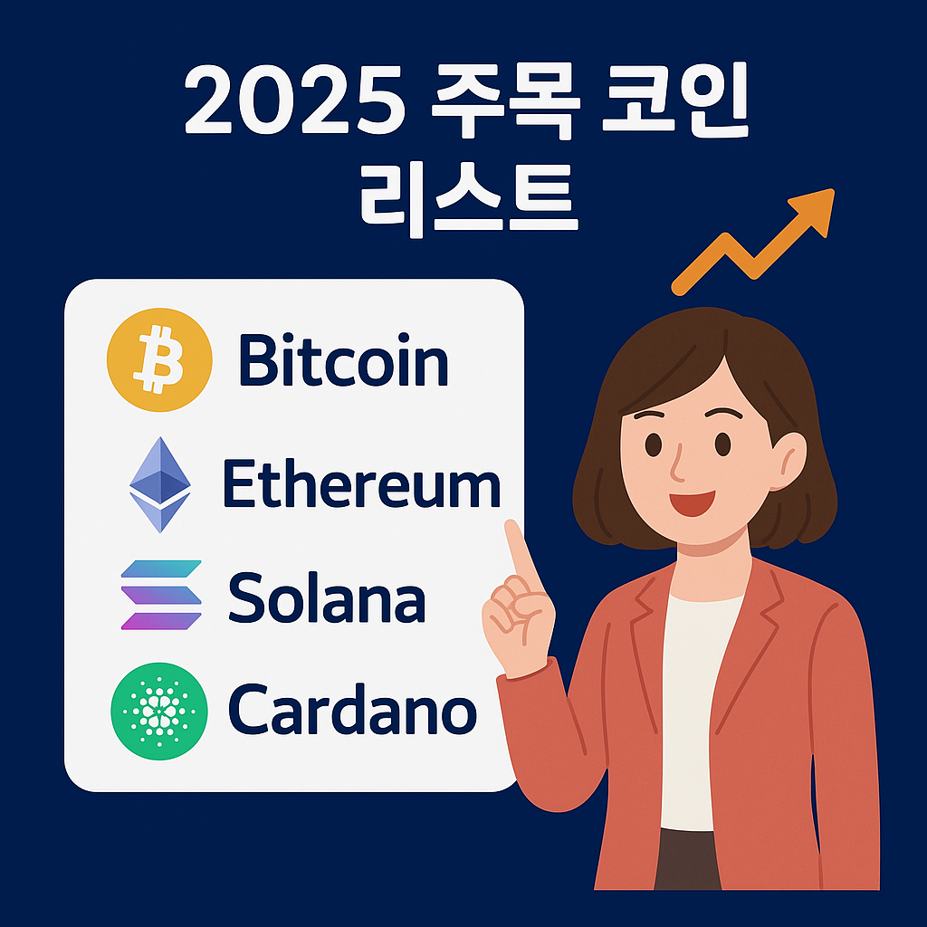 2025 주목 코인 리스트 (가상화폐, 성장성, 추천) 관련 사진
