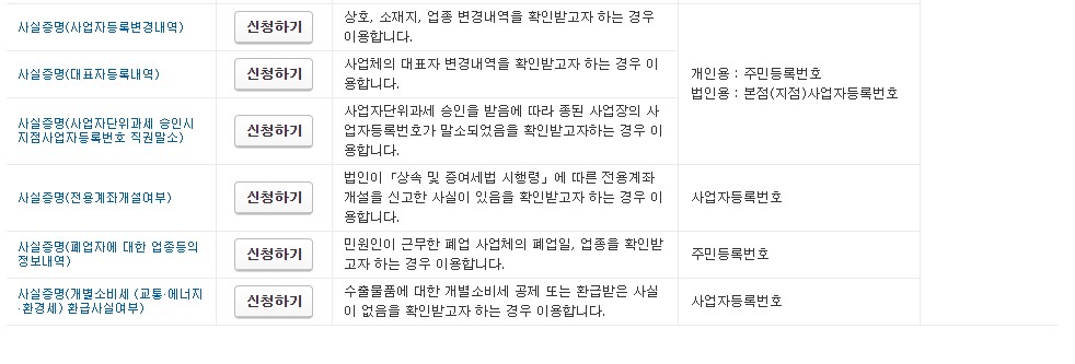 노란우산공제 사업장주소 변경