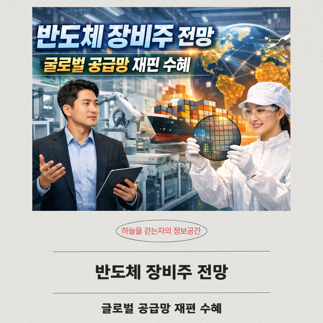 반도체 장비주 전망, 글로벌 공급망 재편 수혜