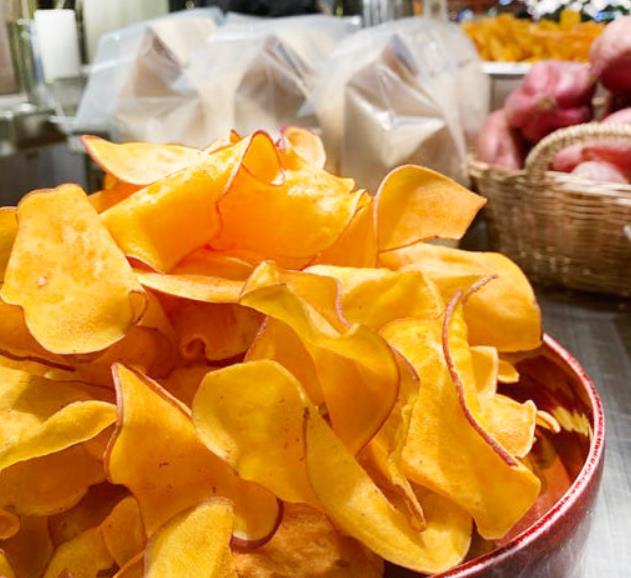 방금 튀겨 나온 생방송투데이 고구마칩