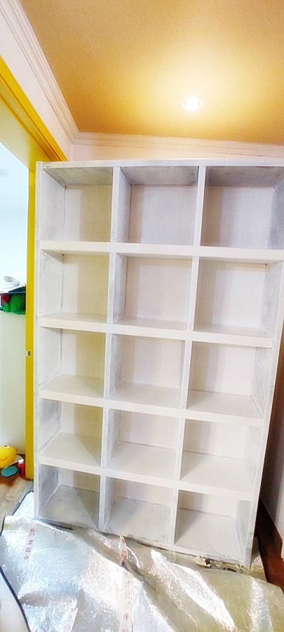 젯소 1회 칠해준 모습