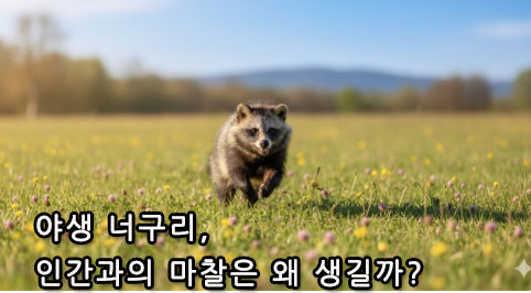 야생 너구리, 인간과의 마찰은 왜 생길까