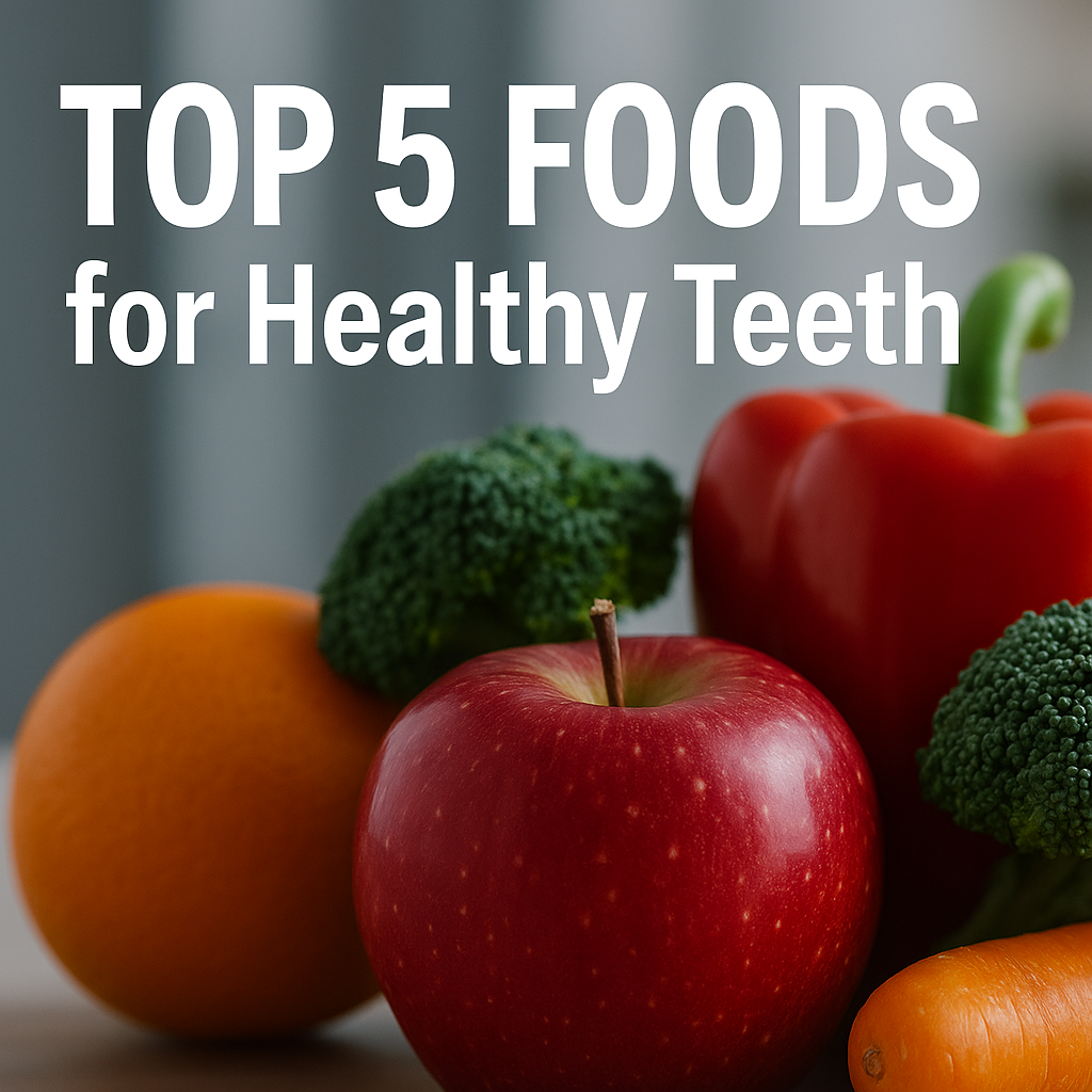 치아 건강에 좋은 음식 TOP 5