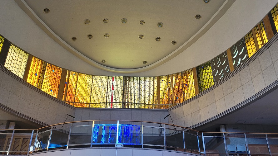 용인 성복동성당 스테인드글라스