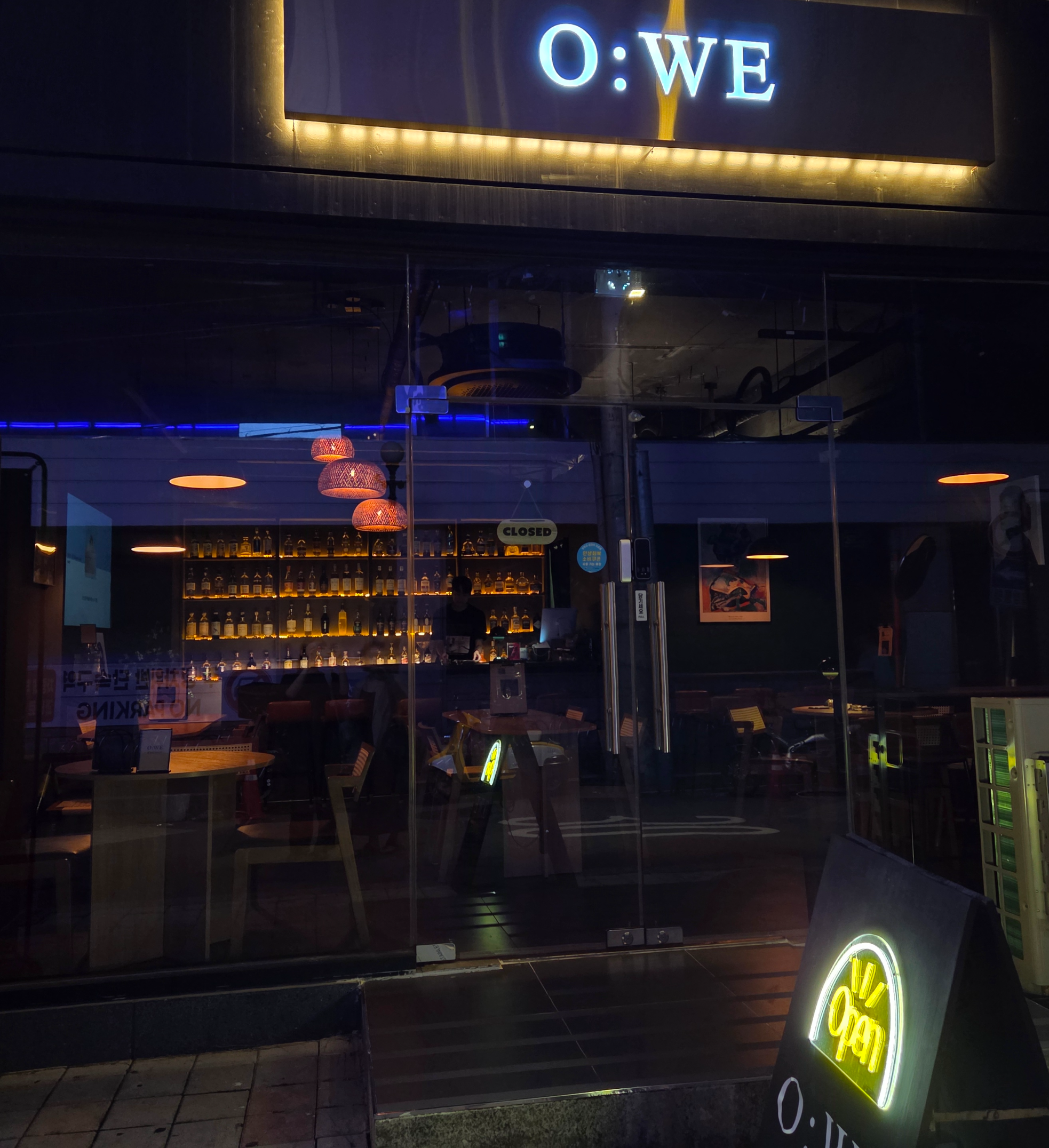 영등포 O:WE 위스키바 외관