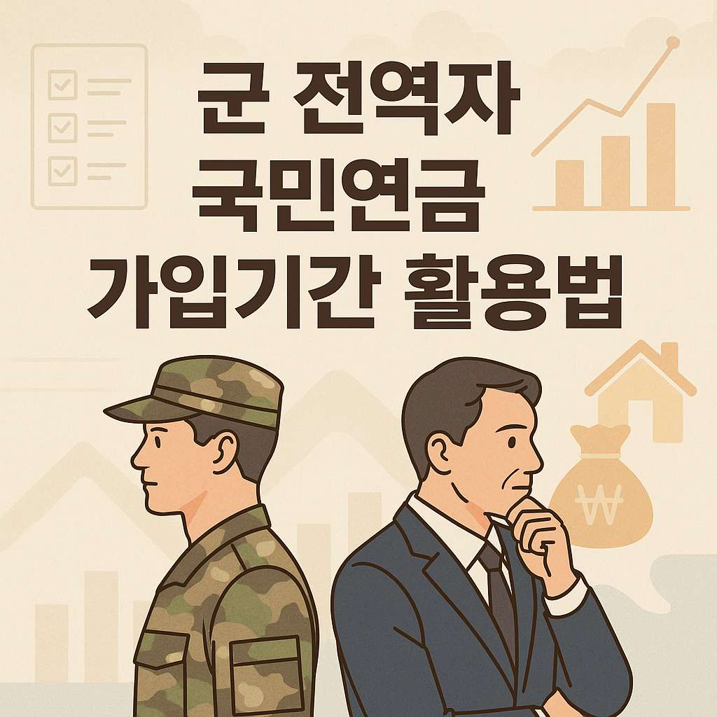 군 복무자의 국민연금 가입기간 활용법