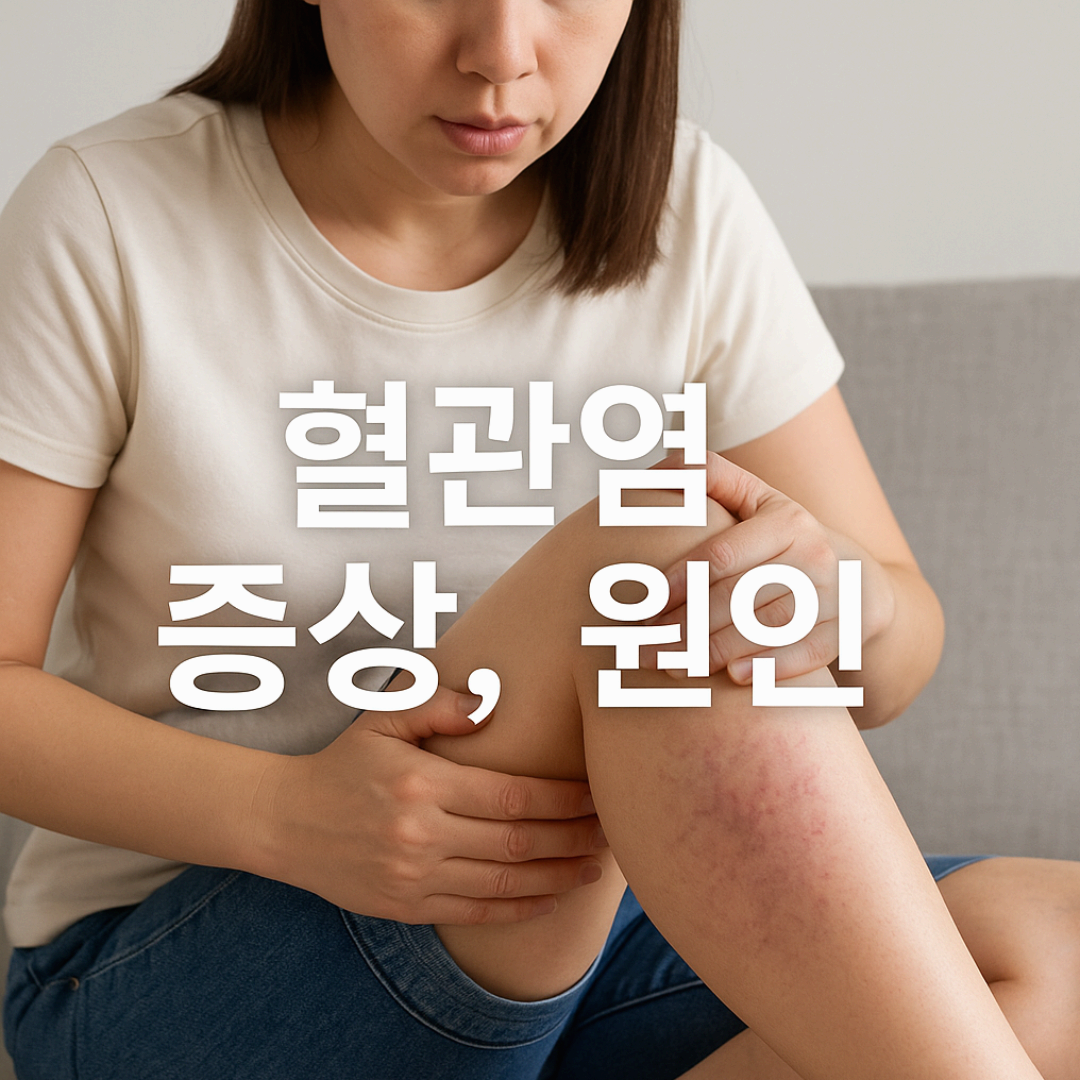 혈관염 증상, 피부에 붉은 반점이나 멍이 생겨요