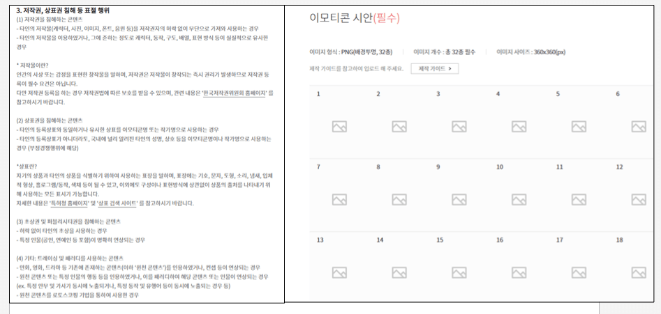 저작권이 중요하다.