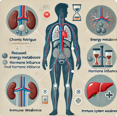 만성피로가 신체 내부에 미치는 영향