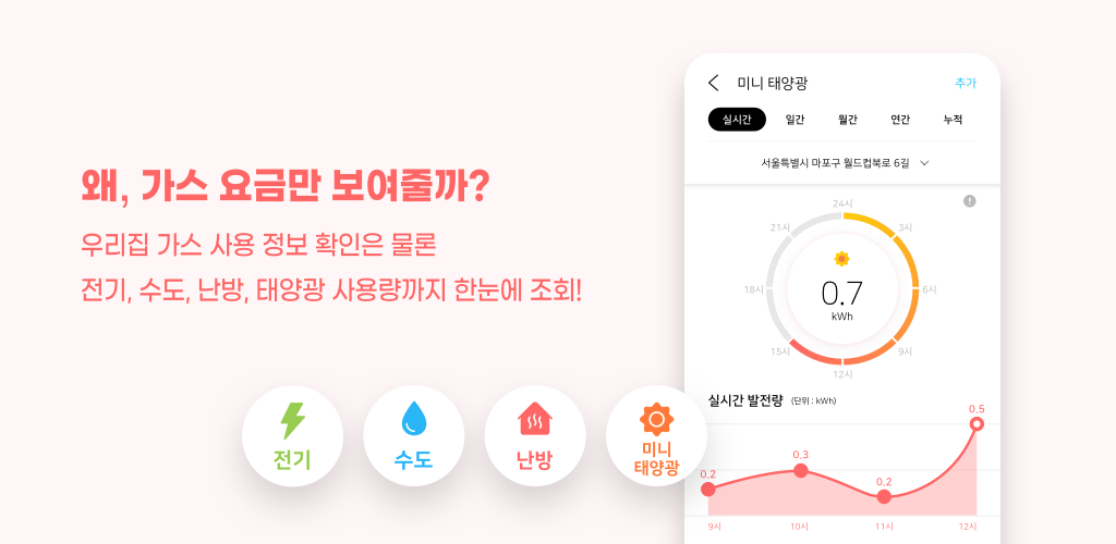 가스앱, 도시가스 요금조회 서울도시가스 인천도시가스