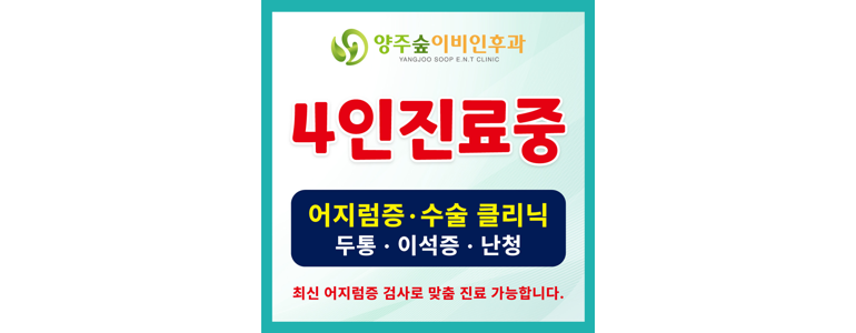 양주시 이비인후과