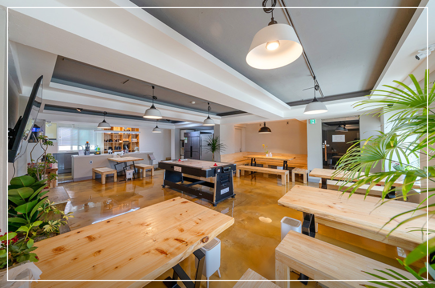 비지터 게스트하우스 2층 공용공간