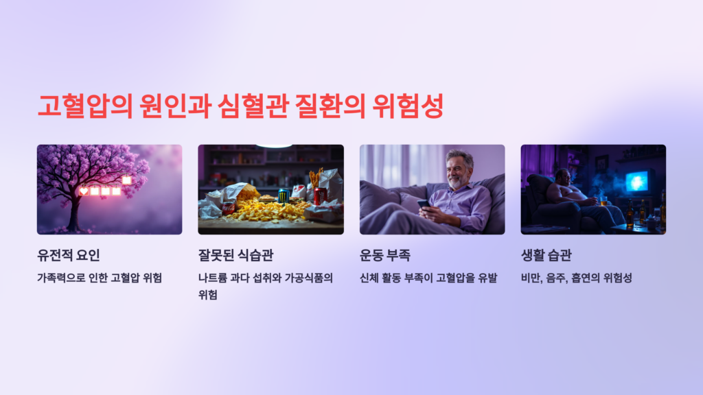 고혈압의 원인과 심혈관 질환의 위험성