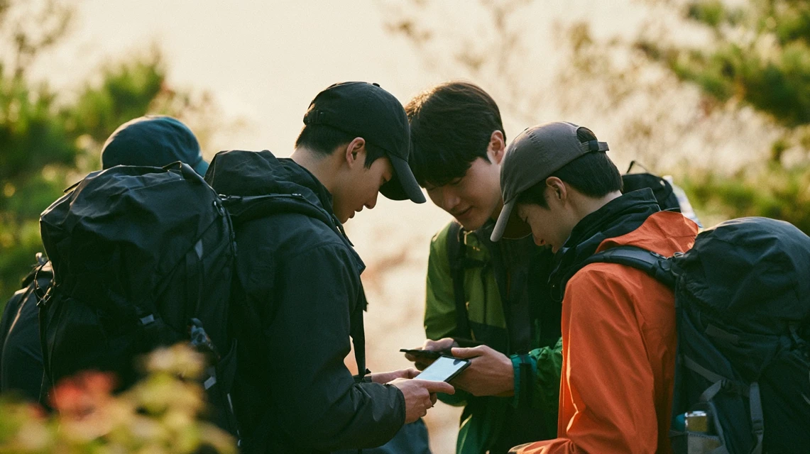 밴드 동호회에서 활동하며 웃는 사람들