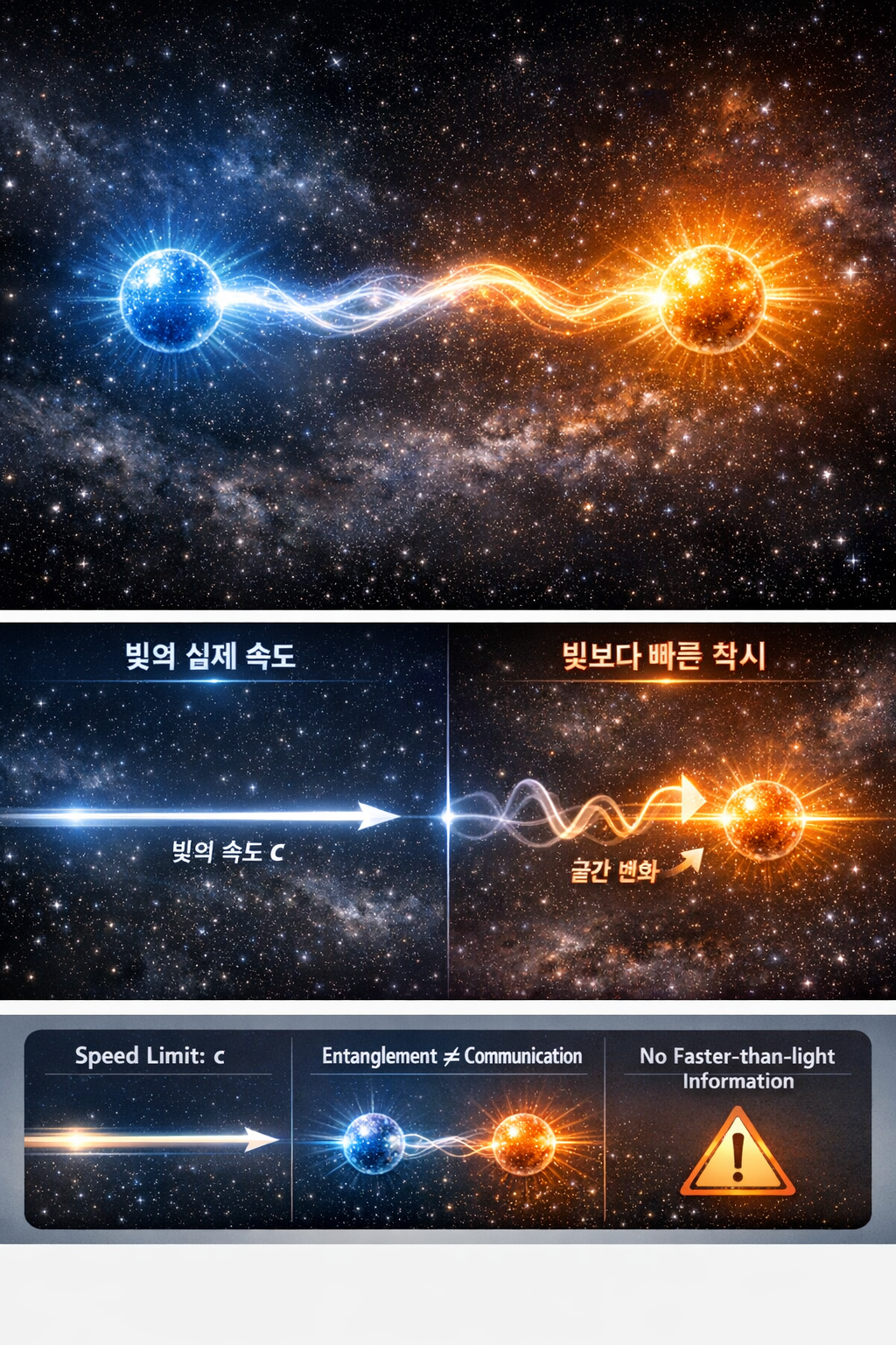 빛보다 빠른 것은 가능할까 양자 얽힘과 ‘초광속’ 오해 완전 정리 (2026 최신)