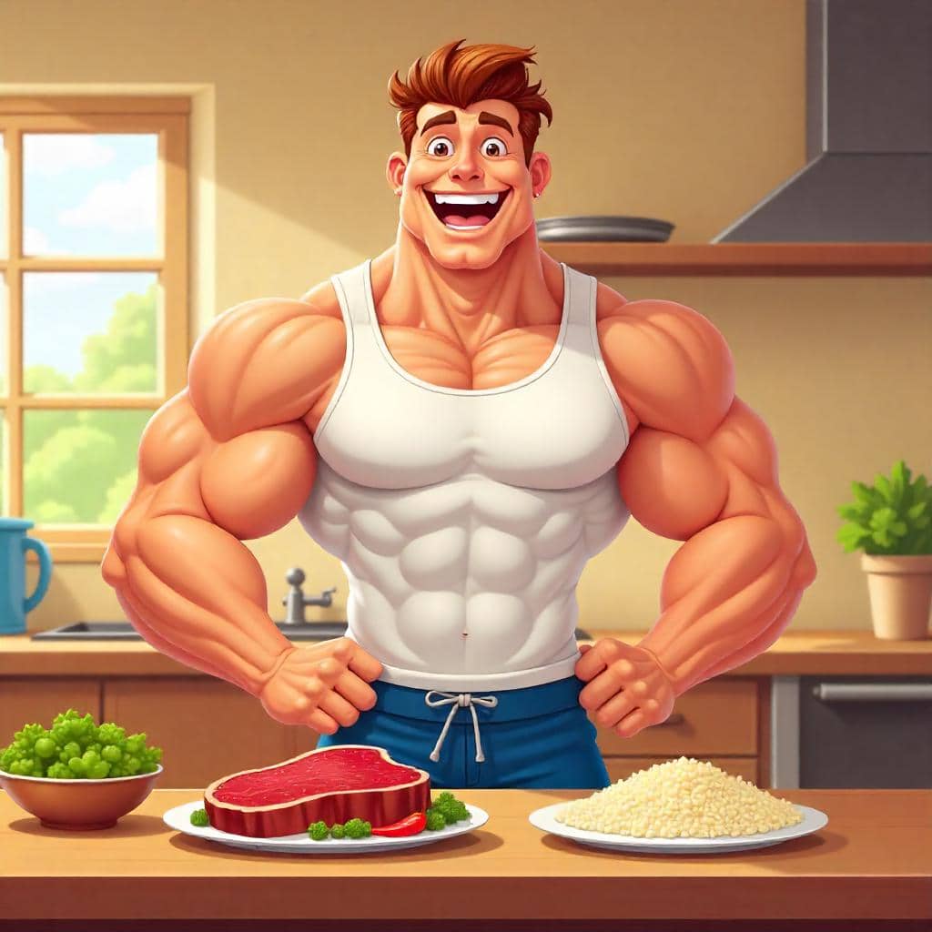 🍱 식단 조절로 체형 바꾸기 – 헬창형이 알려주는 진짜 방법